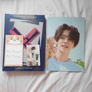 tomorrow x together fight or escape soobin photocard yeonjun postcard